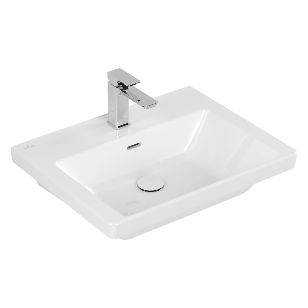 Cutout image Villeroy & Boch Subway 3.0 600mm Wall-Hung Basin